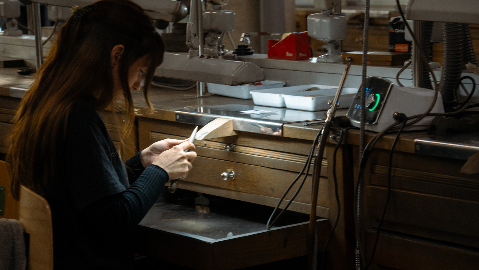 Jewellery making at D'Or Joiers