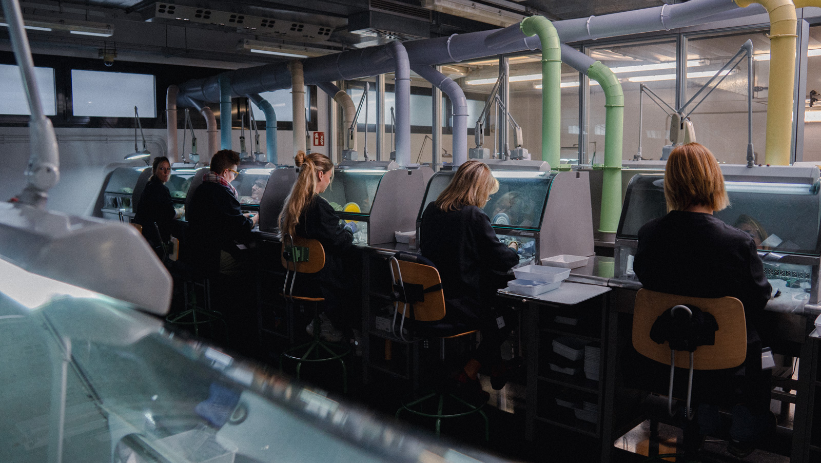 Inside the D'Or Joiers workshop