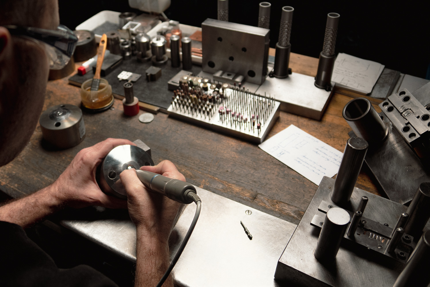 Artisans at work at D'Or Joiers